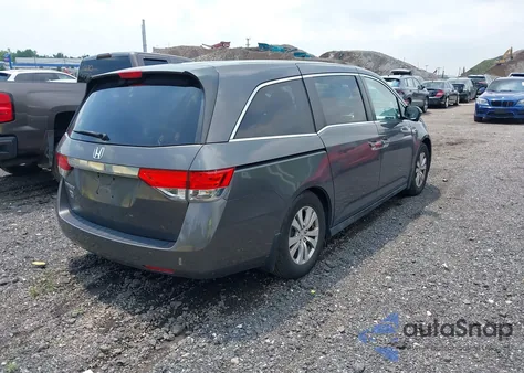 2015 Honda Odyssey Ex-L из США, поврежденный, VIN 5FNRL5H64FB010187